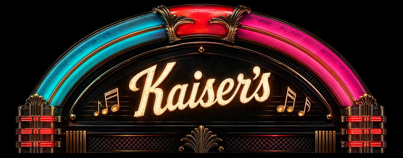 Kaiser's neon jukebox crown